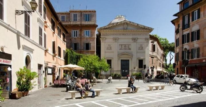 Central Apartment In Trastevere ローマ エクステリア 写真